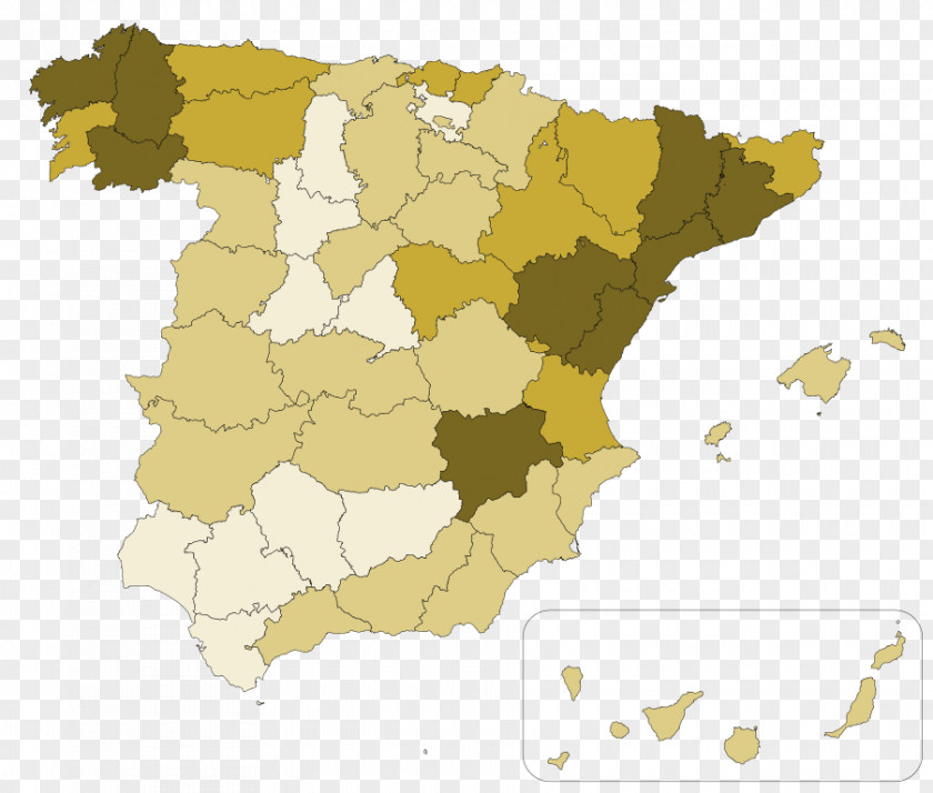 Map Catalonia PNG