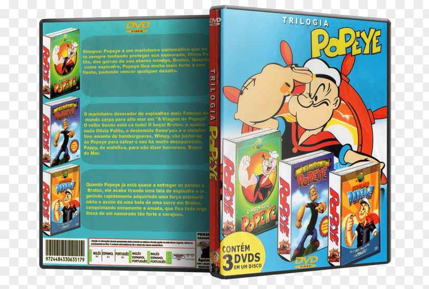 Vaquejada Game Popeye Cartoon Poster Toy PNG