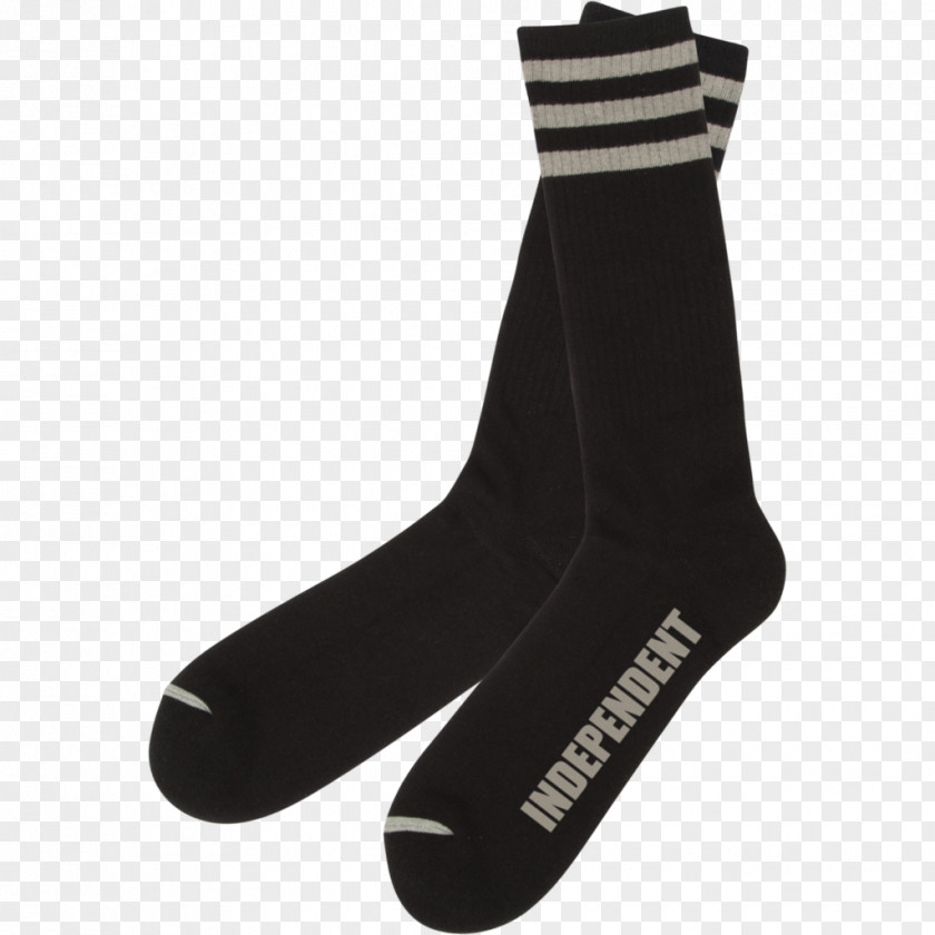 Black Sock Shoe M PNG