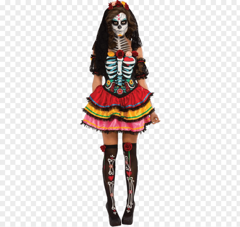 Day Of The Dead Costumes Homemade Calavera Costume Clothing Dress PNG