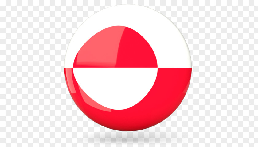 Greenland Flag Circle Font PNG