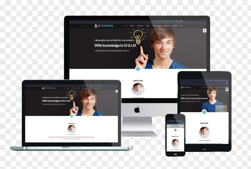 Vote Online Web Template Responsive Design System Joomla PNG