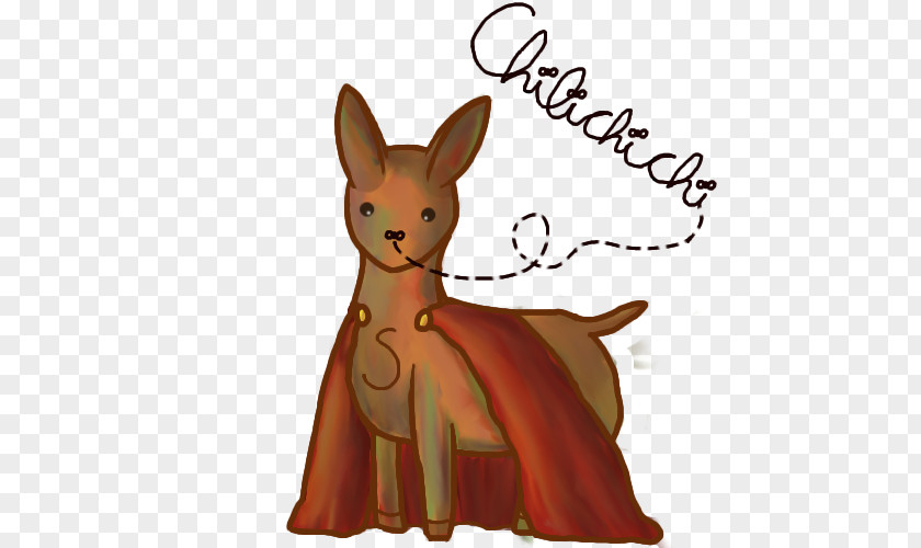 Dog Macropodidae Deer Cartoon PNG