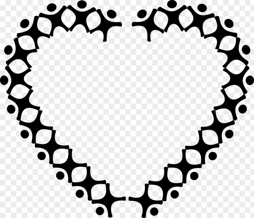 Heart Bicycle Part Silhouette PNG