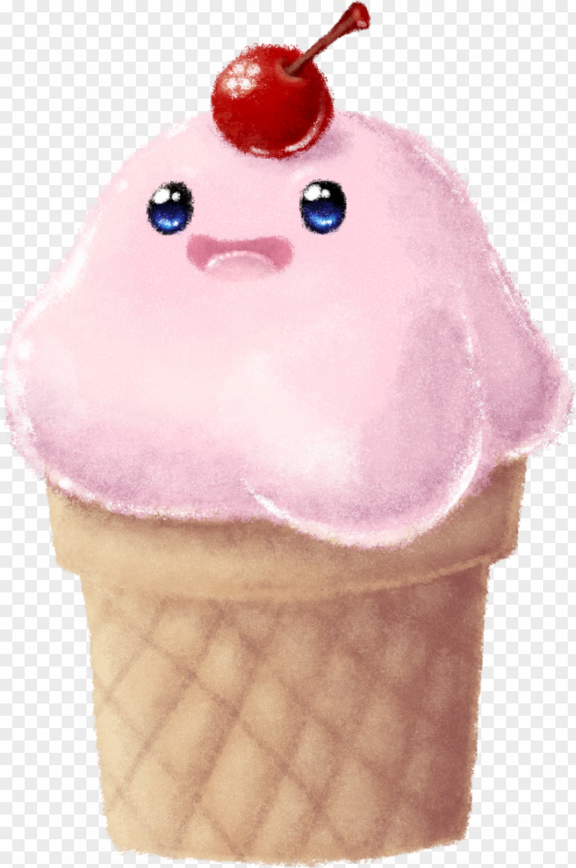 Ice Cream Cones Pink M PNG