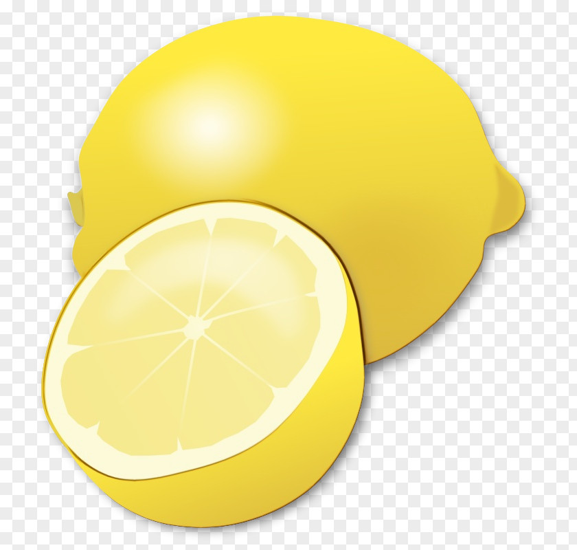 Lemon Citric Acid Yellow Font PNG