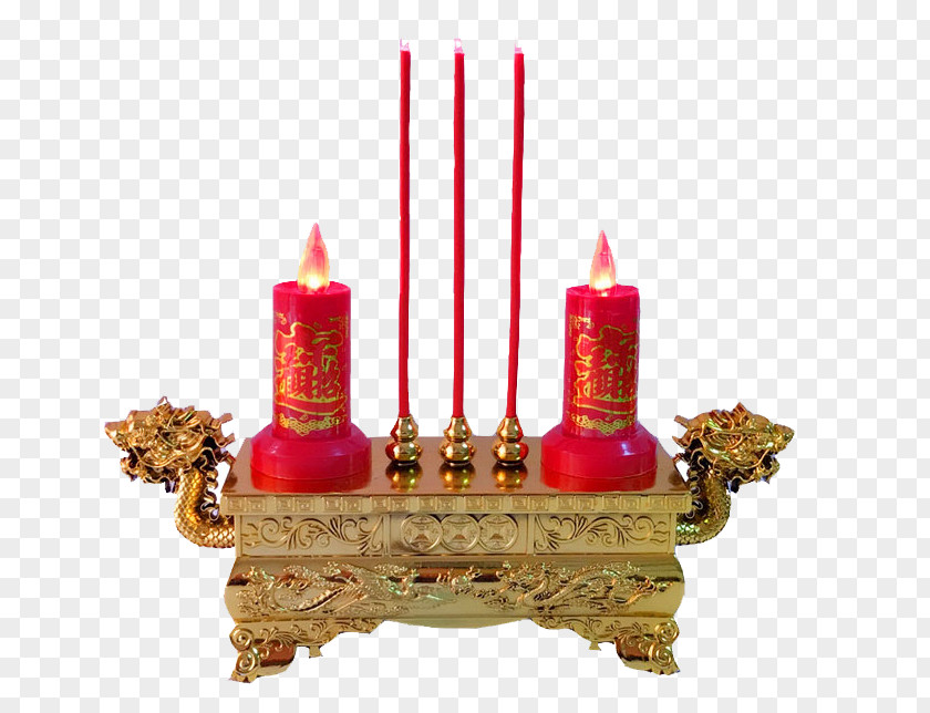 Burn Incense Worship Material Light Candlestick Lamp Electricity PNG