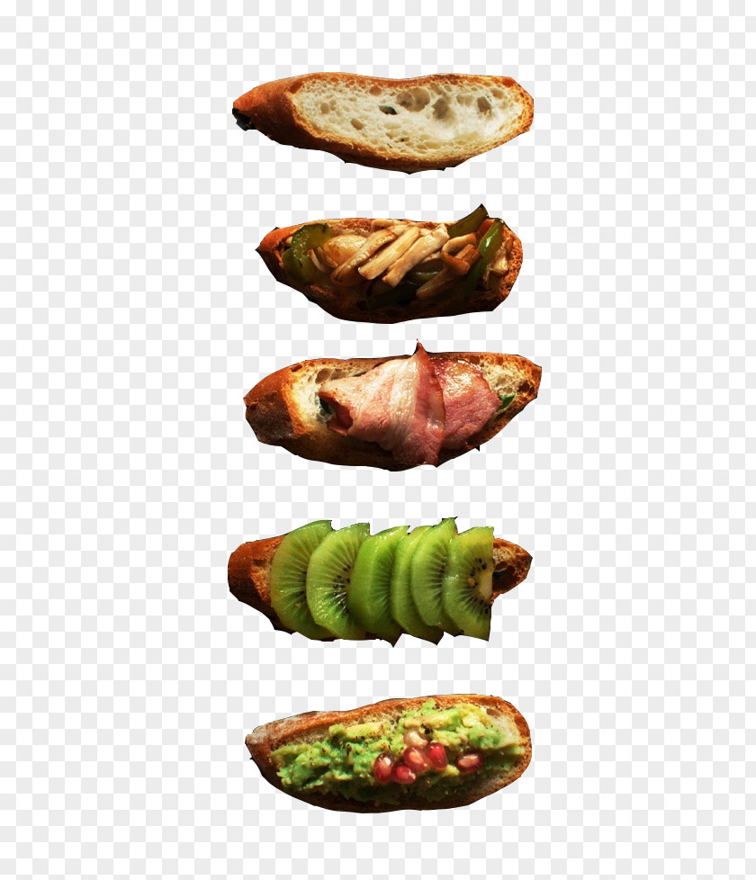 Eat A Variety Of Bread Slice Eating PNG