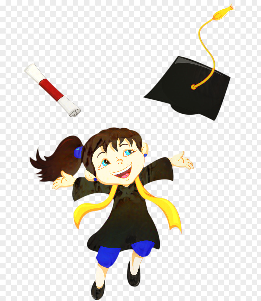 Mortarboard Style Background Graduation PNG
