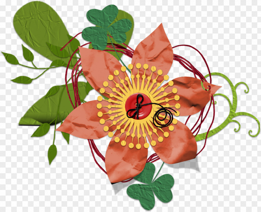Design Floral Cut Flowers Petal PNG