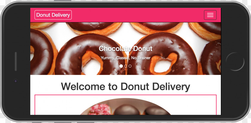 Donuts Chocolate Web Development Itsourtree.com PNG