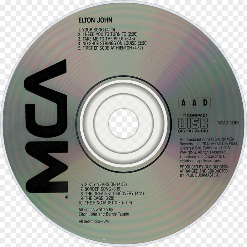Elton John Compact Disc Solo Collection The Allnighter Album No Fun Aloud PNG