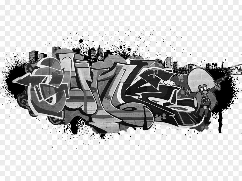 Graffiti Drawing PNG