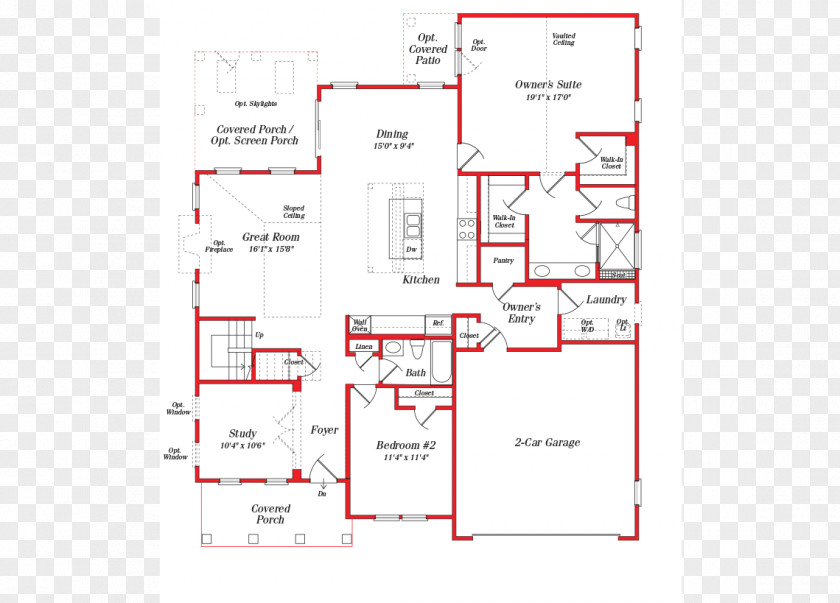 House Floor Plan Brambleton Miller & Smith At Square Foot PNG