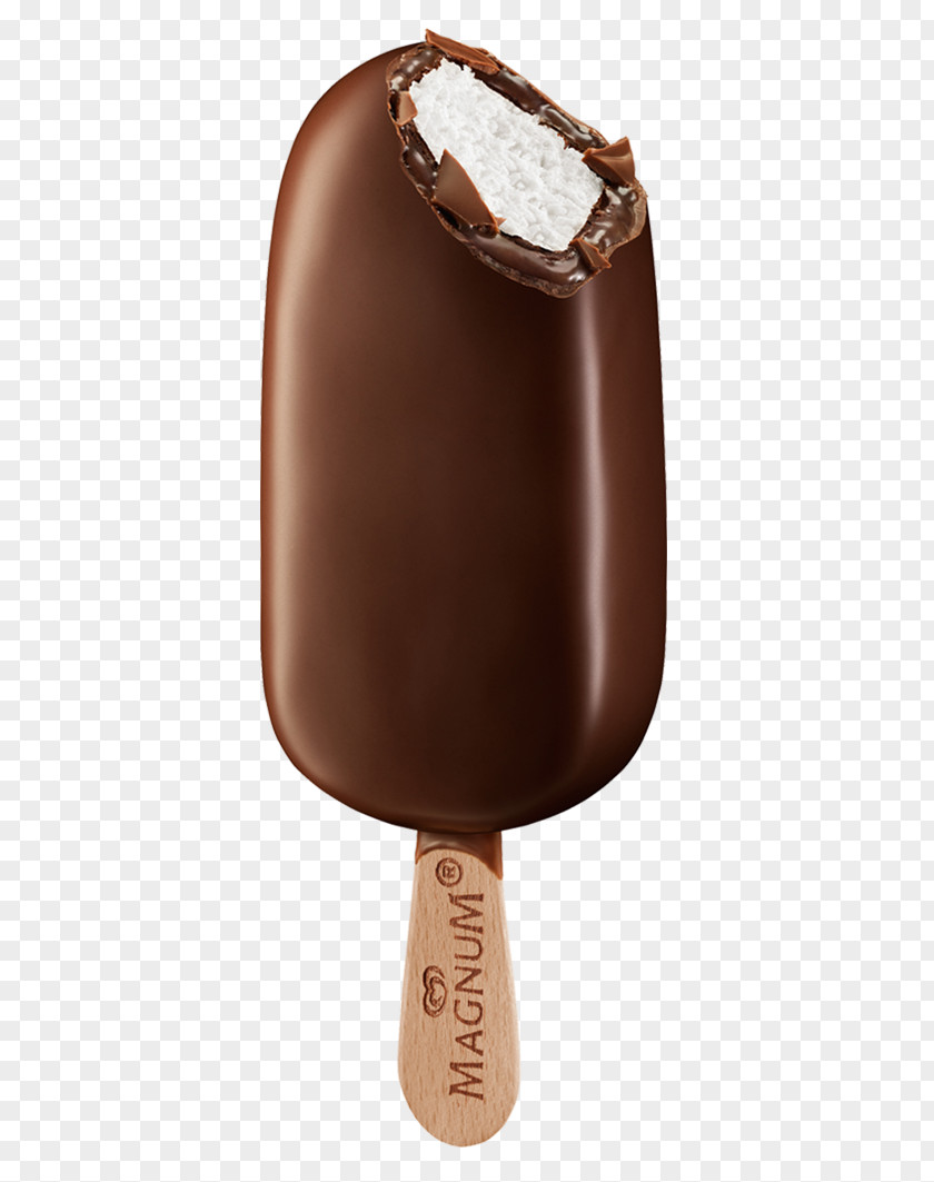 Ice Cream Magnum Chocolate Truffle Caramel Gelato PNG