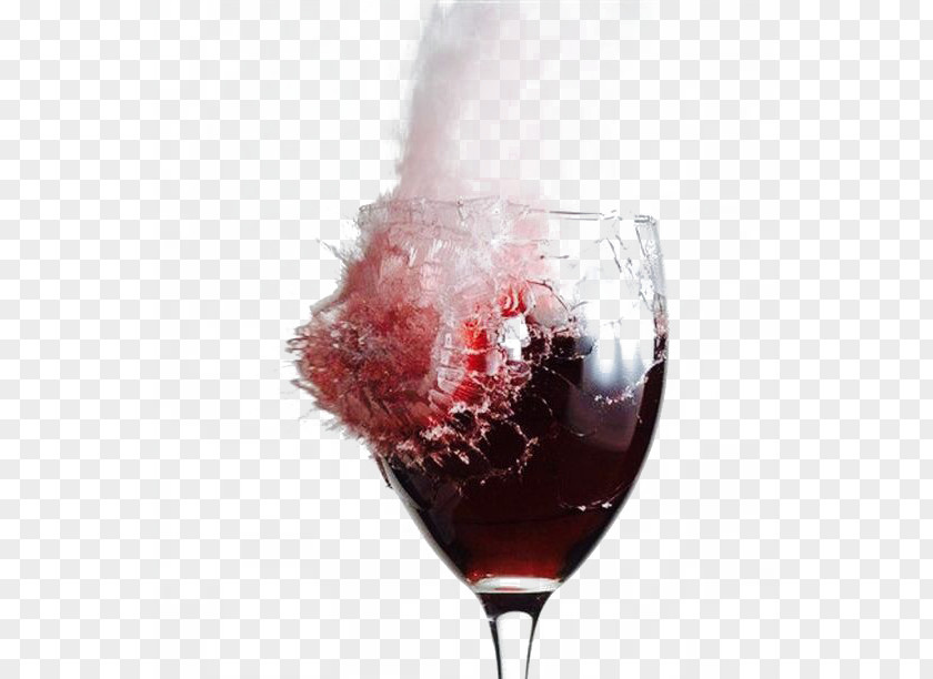 In Kind,glass,Broken Effect Red Wine Sangria Champagne Rosxc3xa9 PNG