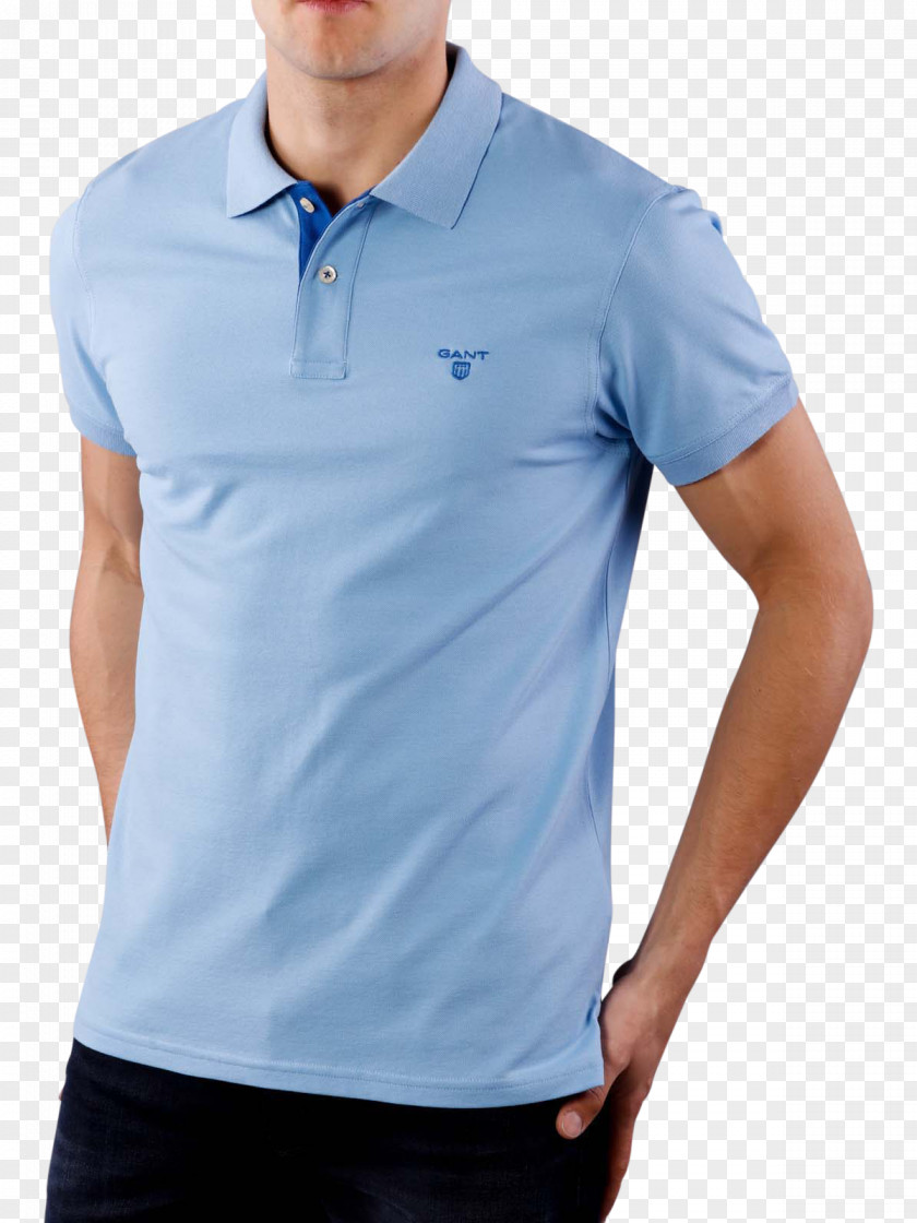 Polo Shirt Sleeve Piqué Gant PNG