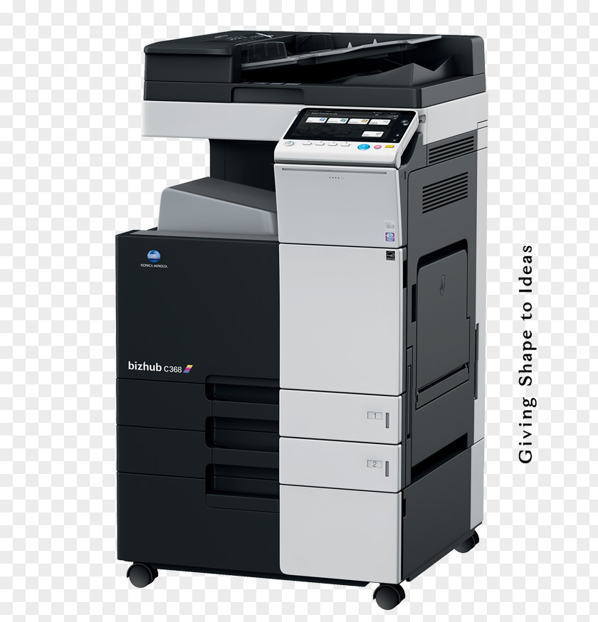 Printer Photocopier Multi-function Konica Minolta Image Scanner PNG