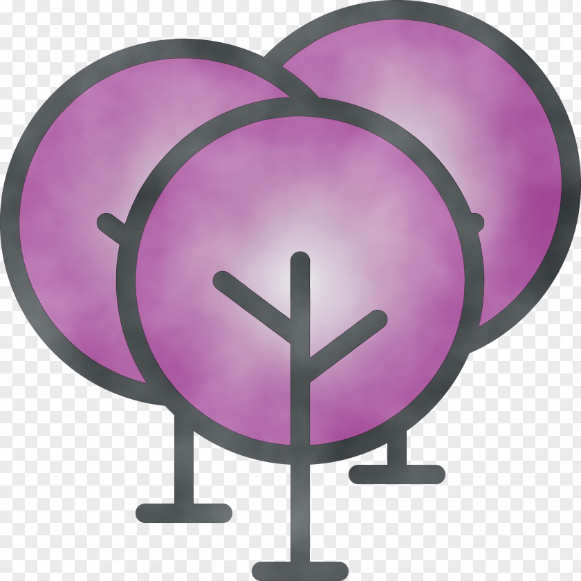 Purple Pink Violet Symbol Heart PNG
