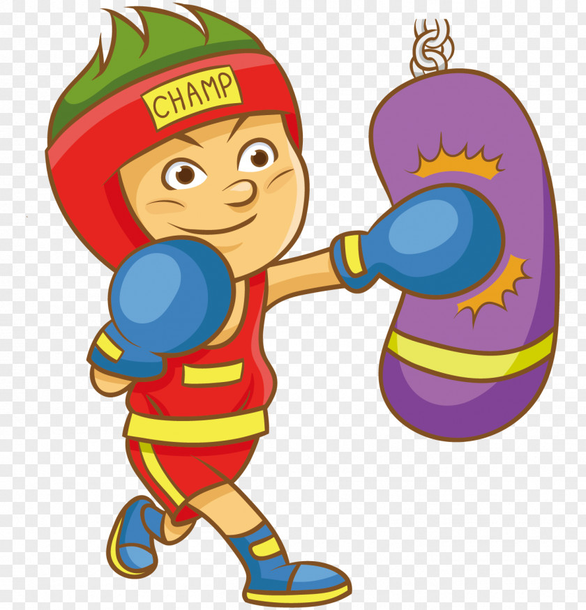 Boxing Victory Vector Graphics Clip Art Image PNG