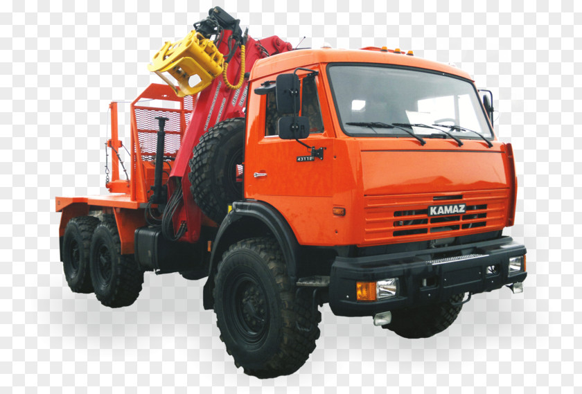 Car Kamaz Logging Truck Vehicle PNG