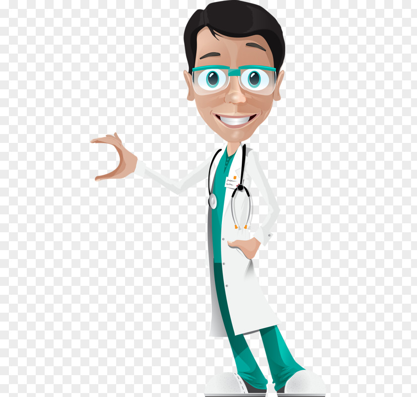 Cartoon Doctor Physician Patient PNG