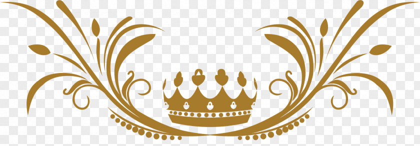 Florish Crown Clip Art PNG