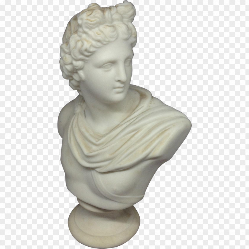 Greek Column David Sculpture Renaissance Statue Bust PNG