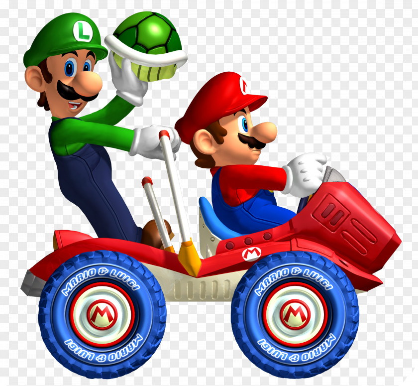 Mario Kart Kart: Double Dash & Luigi: Superstar Saga Bros. Super PNG