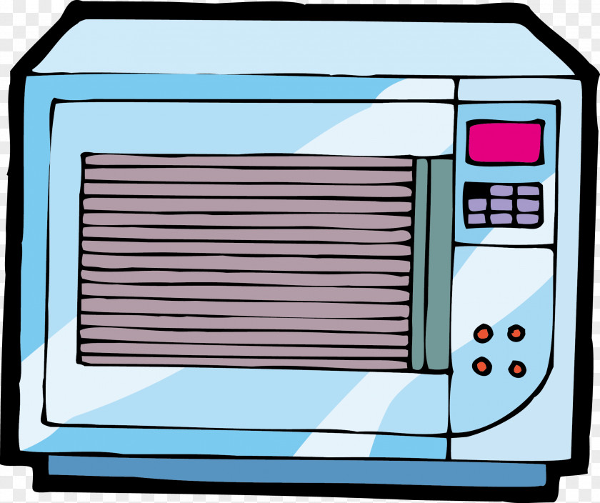 Microwave Oven Vector Material Furnace Home Appliance PNG