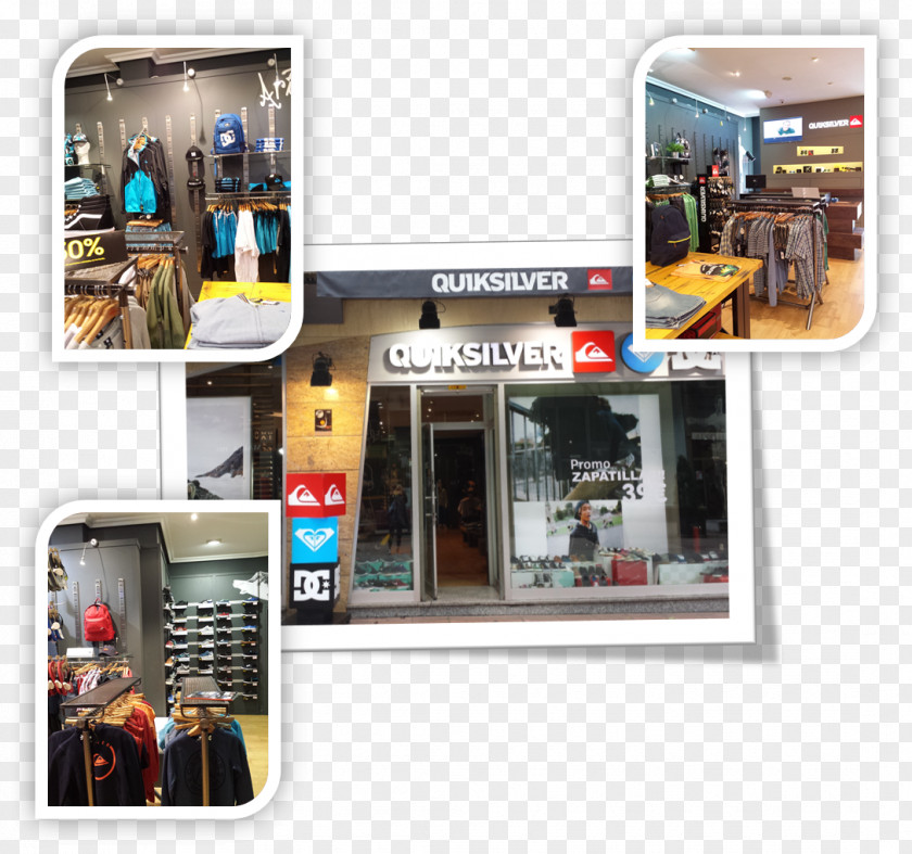 Quick Silver QUIKSILVER STORE OVIEDO Shop PCV GRUPO Plastic PNG