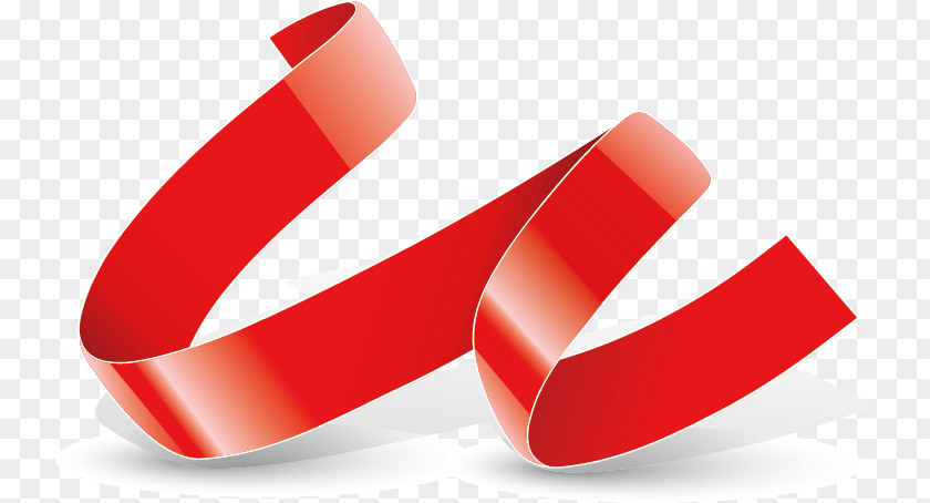 Red Ribbon Pattern Royalty-free PNG