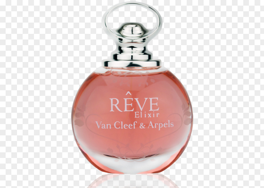 Van Cleef Glass Bottle Perfume Liquid PNG