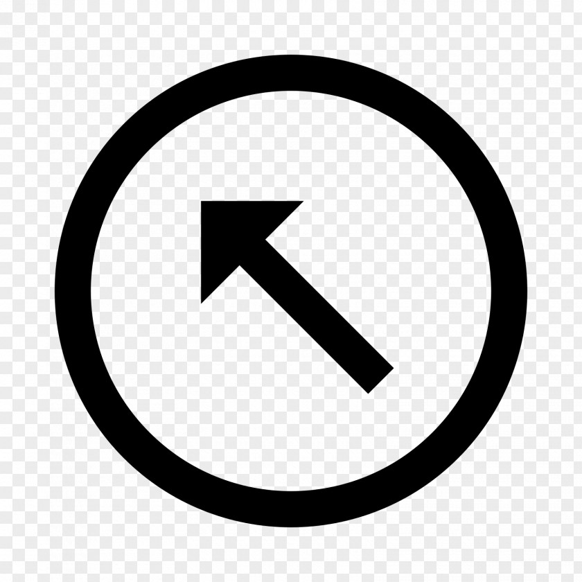 Arrow LEFT Icon Circle PNG