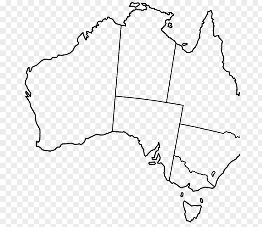 Australia United States World Map Blank PNG
