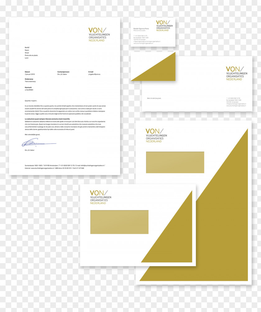 Brand Identity Paper Line PNG
