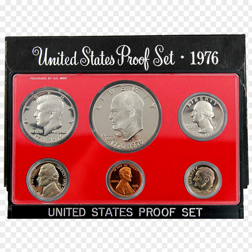 Coin Proof Coinage United States Mint Set PNG