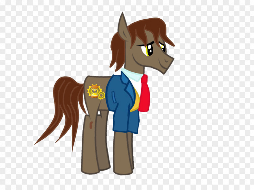 Horse Cartoon Character PNG