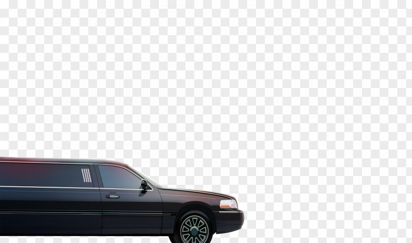 Limo Mid-size Car Luxury Vehicle License Plates Motor PNG