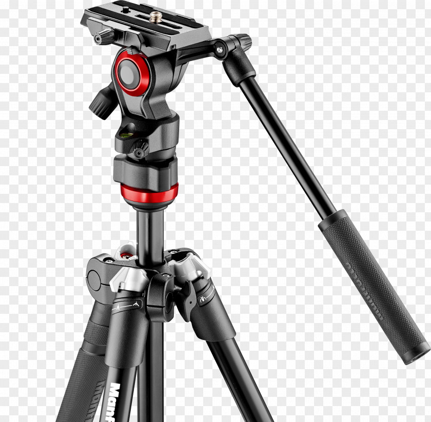 MANFROTTO Tripod Manfrotto Befree Live Video Kit Ball Head PNG