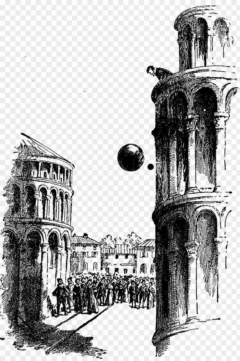 Scientist Galileo's Leaning Tower Of Pisa Experiment International Airport Sidereus Nuncius Portrait Galileo Galilei PNG