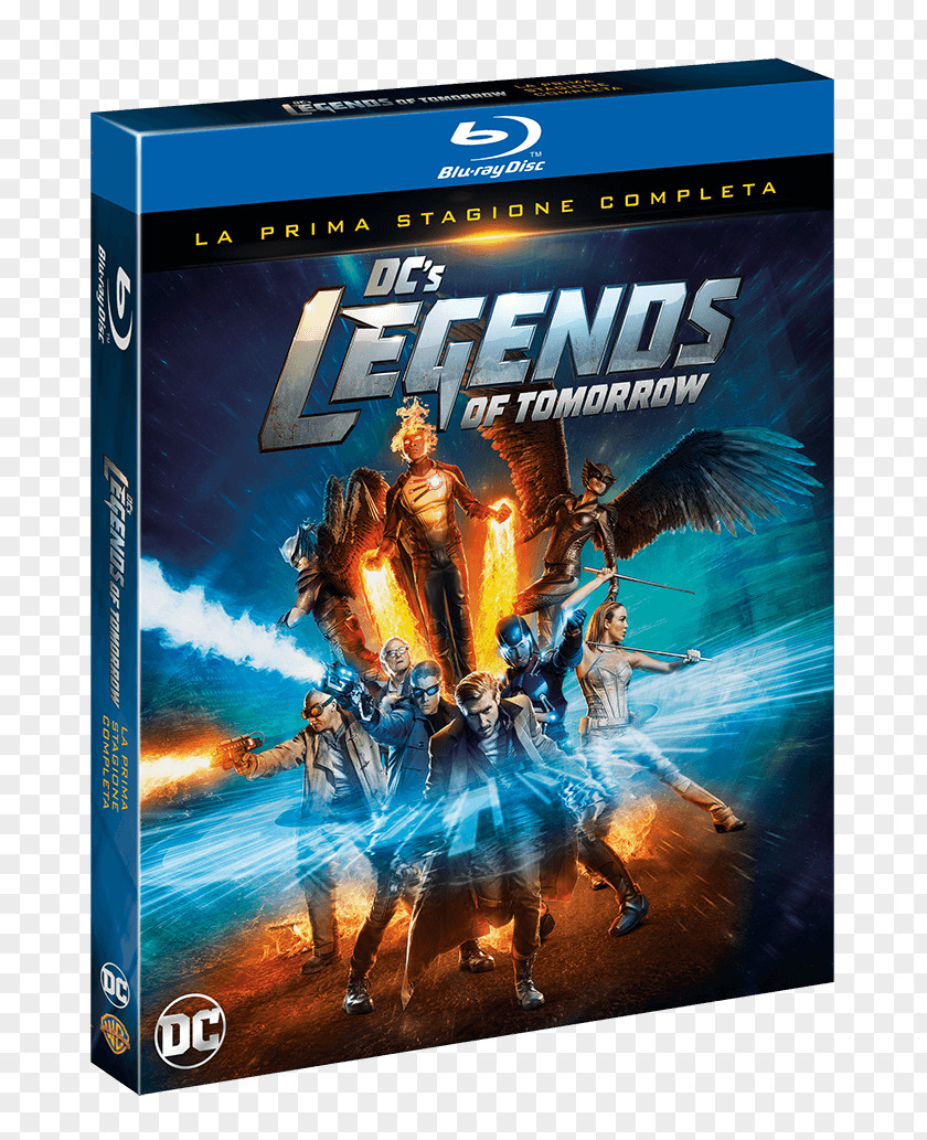Season 1 Arrowverse DVDDvd Blu-ray Disc Atom DC's Legends Of Tomorrow PNG