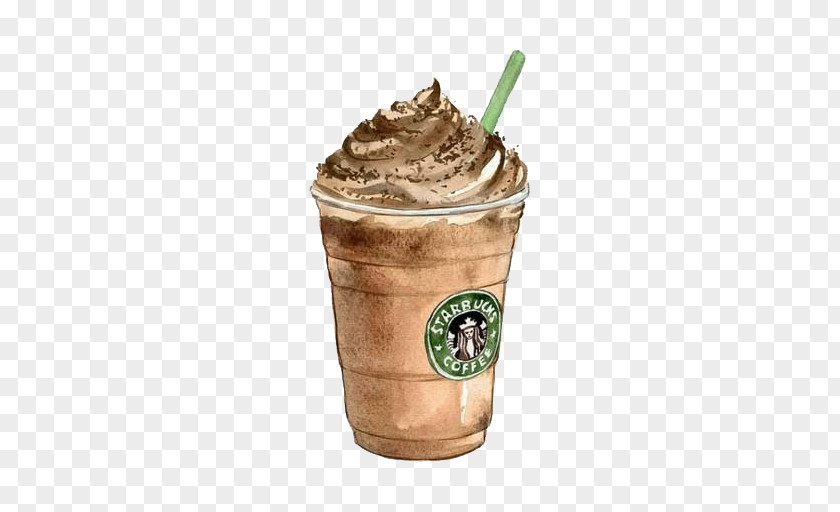 Starbucks Cup Coffee Tea Latte Drawing PNG