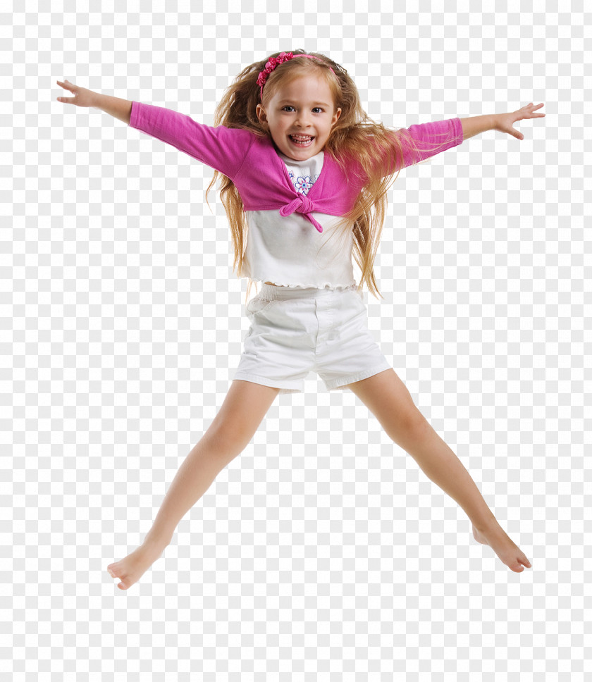 Stock Photography Child Care Girl Jumping PNG photography care Jumping, Children, girl wearing white top and shorts clipart PNG