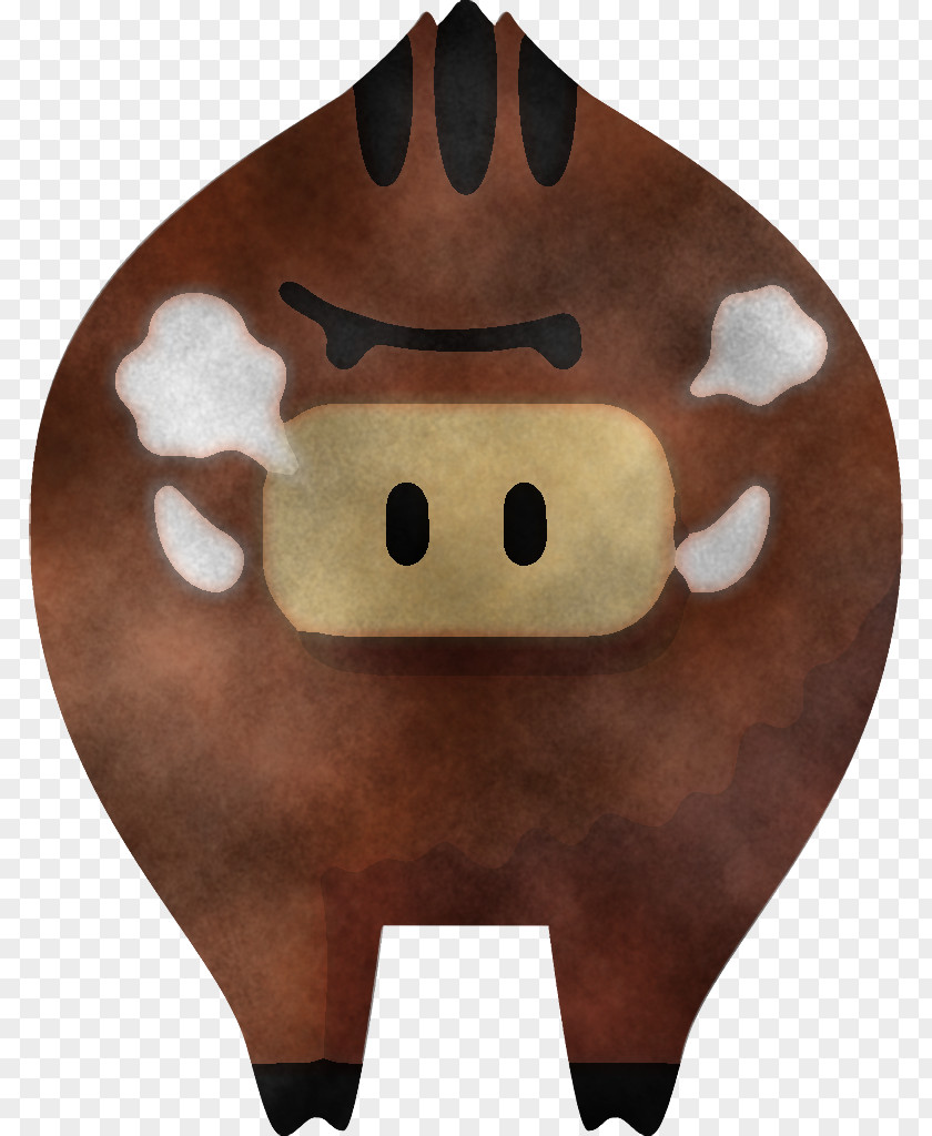 Smile Brown Cartoon PNG