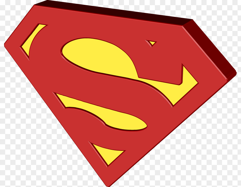 Superman Logo Decal PNG
