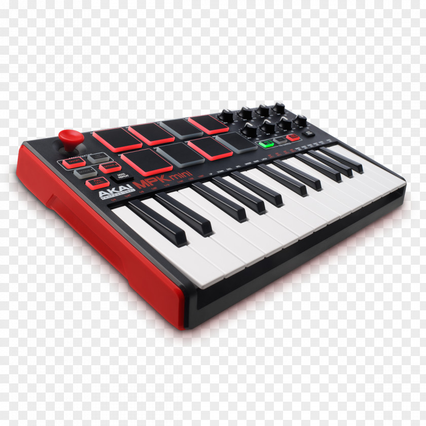 USB Computer Keyboard Akai Professional MPK Mini MKII MIDI Controllers PNG