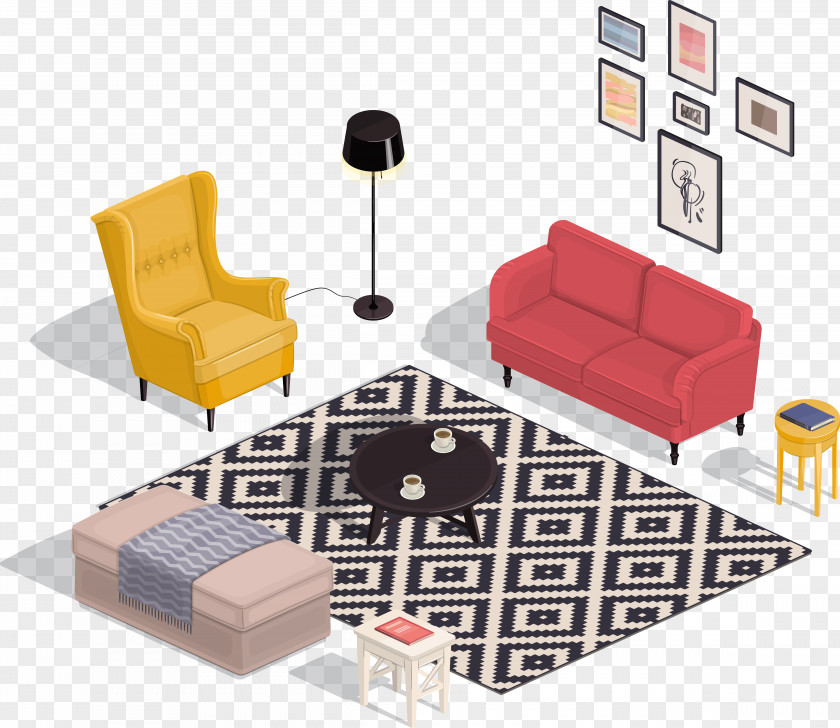 Room Vector Living Interior Design Services PNG