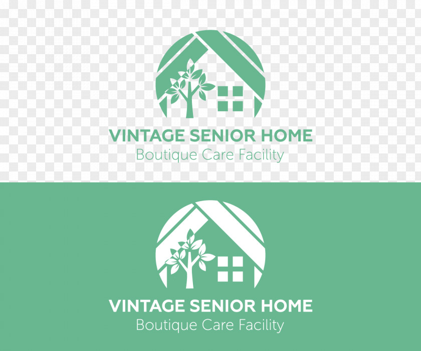 Senior Care Flyer Logo Brand Font PNG
