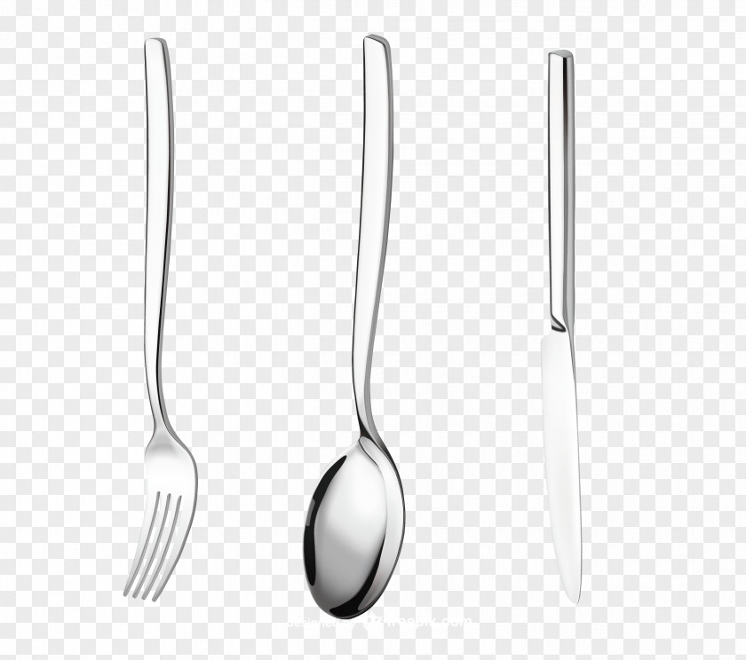 Spoon Fork Tool Material PNG